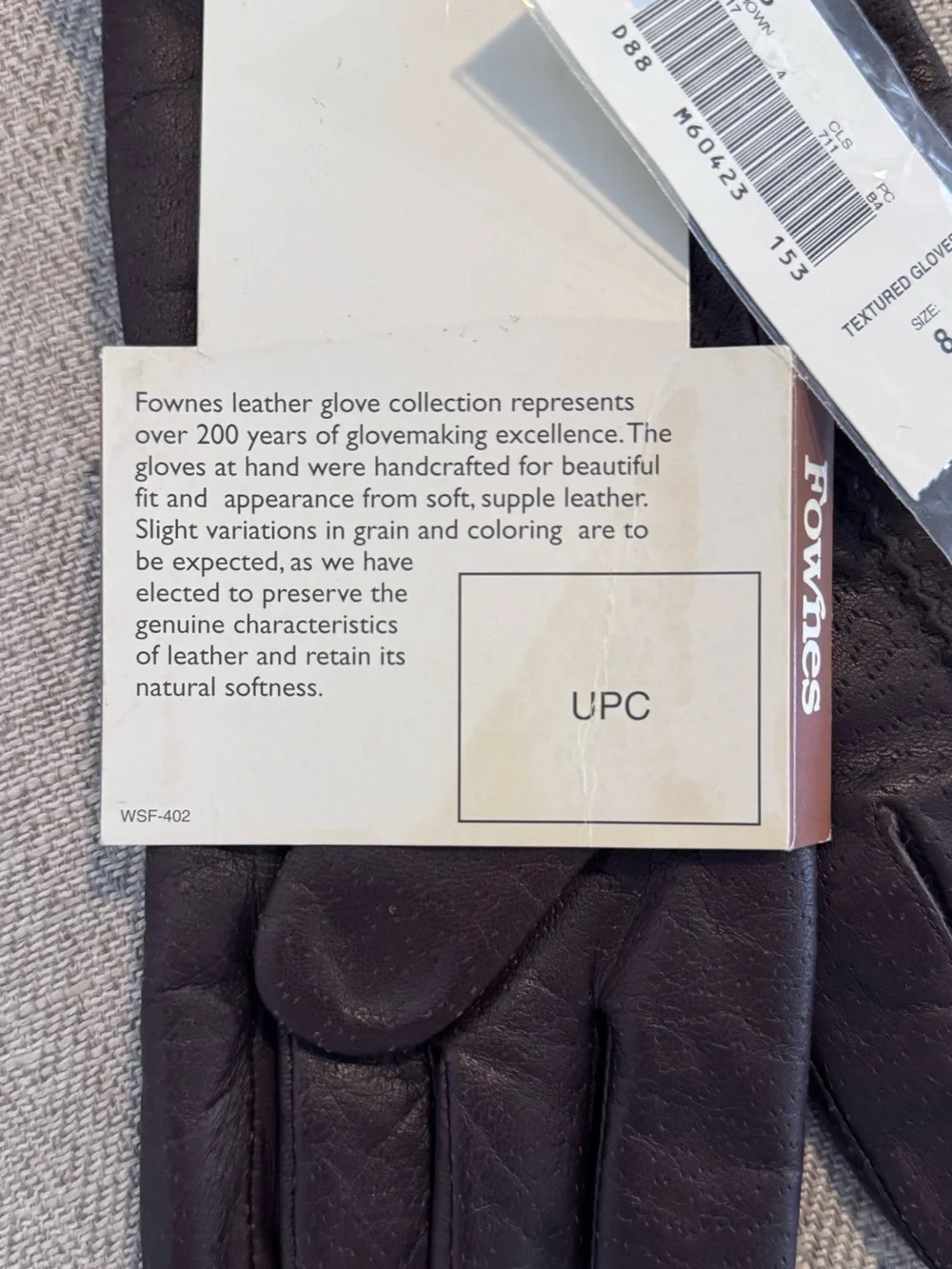 Vintage Dark Brown Leather Women’s Gloves - Fownes